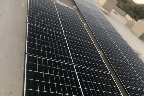 Solar Energy Company - panels on roof