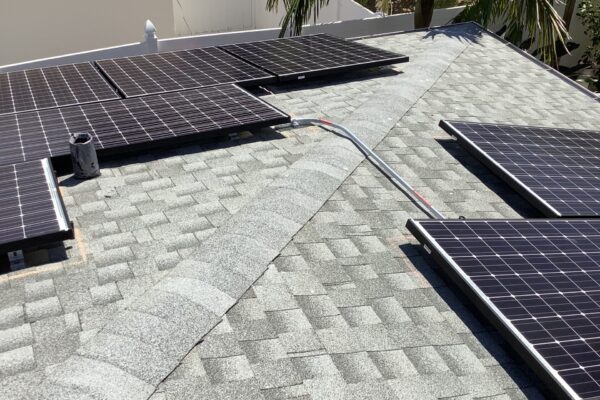 Solar Energy Company - panels on another roof